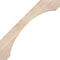 Ekena Millwork 3 1/2"W x 28"D x 28"H Legacy Smooth Knee Brace, Douglas Fir BRC04X28X28LEC00SDF - alternate 3
